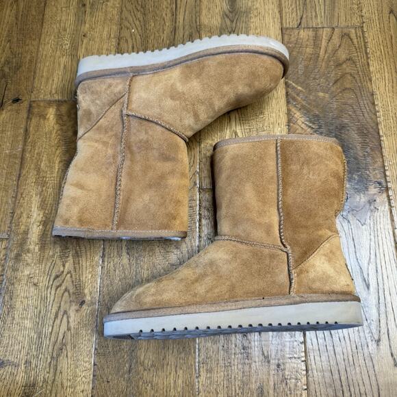 KOOLABURRA BY UGG KOOLA SHORT WOMANS BOOTS 1017090W CHESTNUT Brown SIZE 7 - Picture 7 of 8